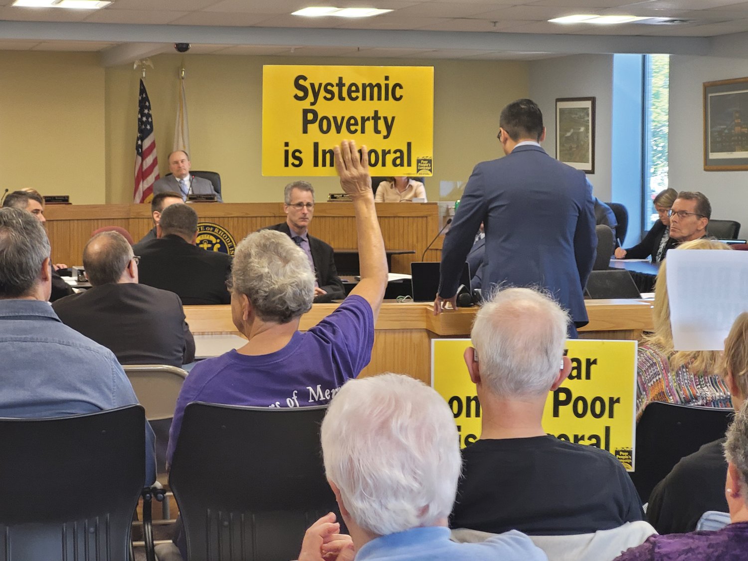 REJECT THE RATE HIKES: Rhode Island state Rep. David Morales, District 7-Providence, urged the DPUC to “reject the historic level rate hikes.”
